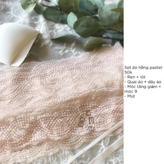Set phụ liệu may áo bra