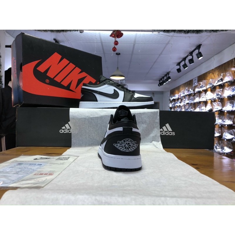 Giày jordan cổ thấp đen trắng🏆 Hàng Hot🏆 JD 1 Mid / size 36-43 | BigBuy360 - bigbuy360.vn