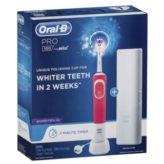 Bàn chải đánh răng điện Oral B Pro 100 chính hãng ( có sẵn)