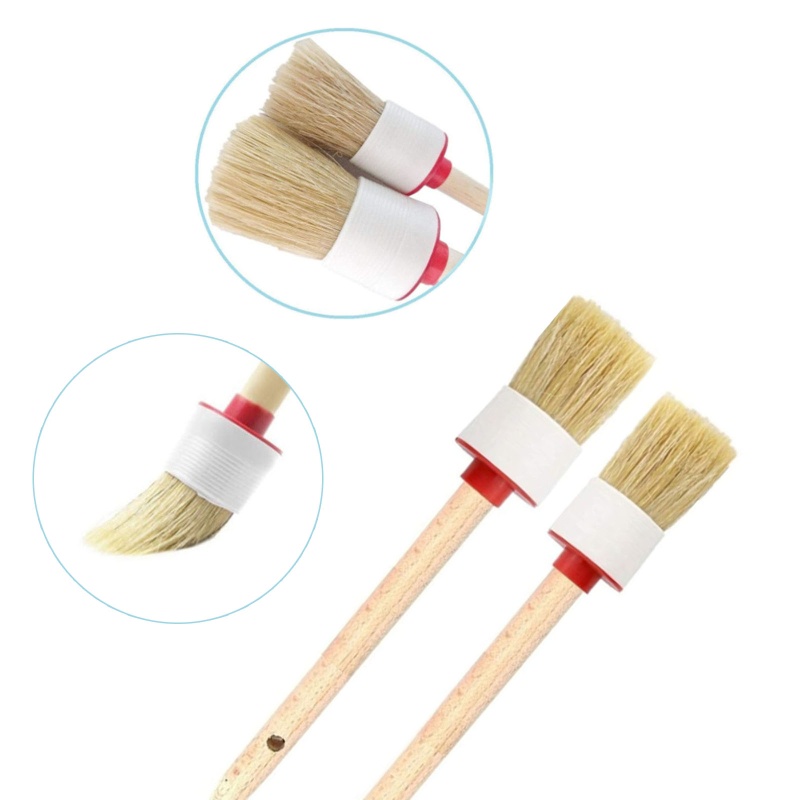 Bộ 11 Bàn Chải Sợi Mềm Vệ Sinh Viền Bánh Xe Máy Đa Năng