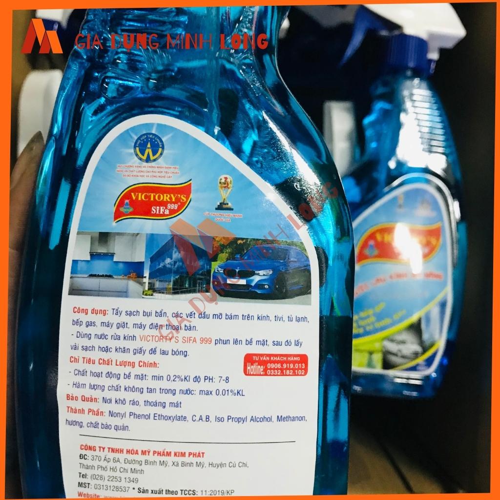 Nước lau kính đa năng SIFA 650ml - Lau bếp gas, tủ lạnh, tivi, máy tính, ô tô...