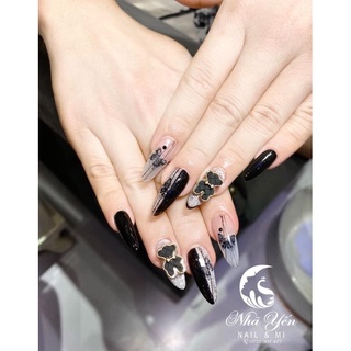 Charm gấu nail trang trí móng