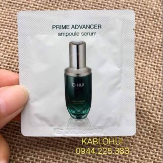 Tinh Chất Chống Lão Hóa Ohui Prime Advancer Ampoule Serum [50gói]