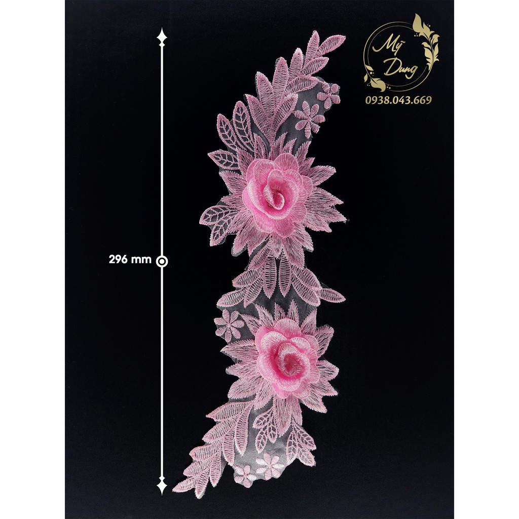Combo 4 bông vol 3D [nhiều màu lựa chọn] - MS 289727