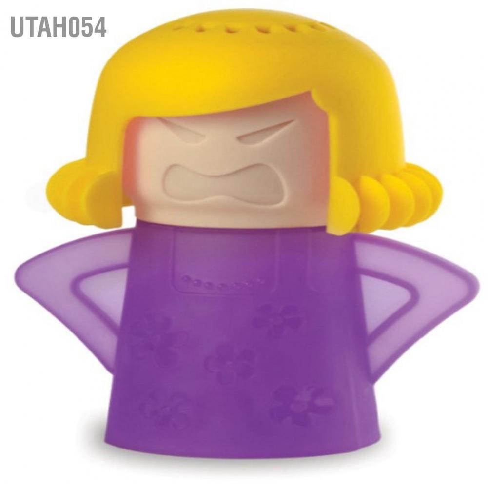 [Hàng Sẵn] Dụng cụ làm sạch nhà bếp bằng hơi nước cho lò vi sóng mẹ tức giận【Utah054】