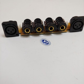 Mạch input cho cục đẩy cục suất main 2U 3U 6 ly canon