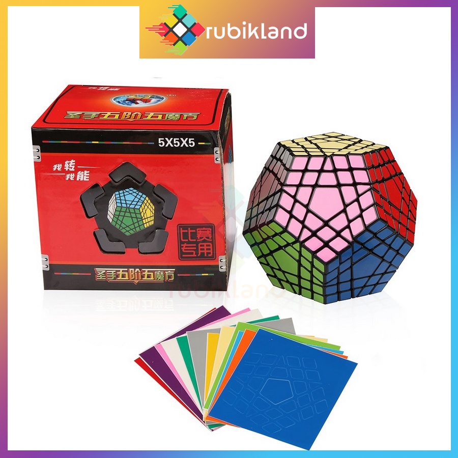 Rubik Megaminx 5x5 ShengShou Gigaminx Biến Thể Megaminx 5 Tầng Rubic Đồ Chơi Trí Tuệ Trẻ Em