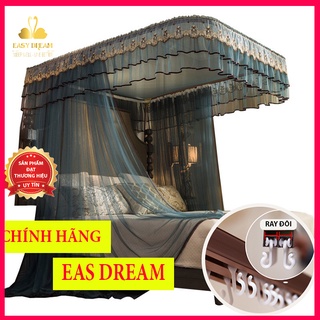 【BẢN NÂNG CẤP MỚI 2024 】Màn khung cao cấp không khoan tường mùng ngủ đẹp chính hãng Easy Dream chống muỗi , DECOR