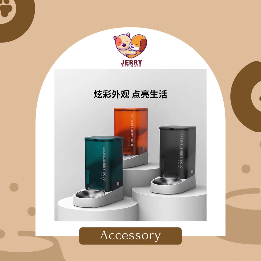 Máy Ăn Tự Động Petkit Solo - An Toàn, Tiện Lợi - Jerry Pet Shop
