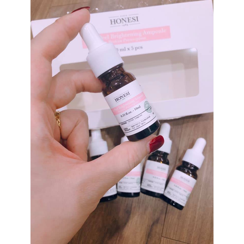 1 ống Tế bào Gốc Đẩy Nám, làm trắng số 1 tại Hàn Honesi 10 ml