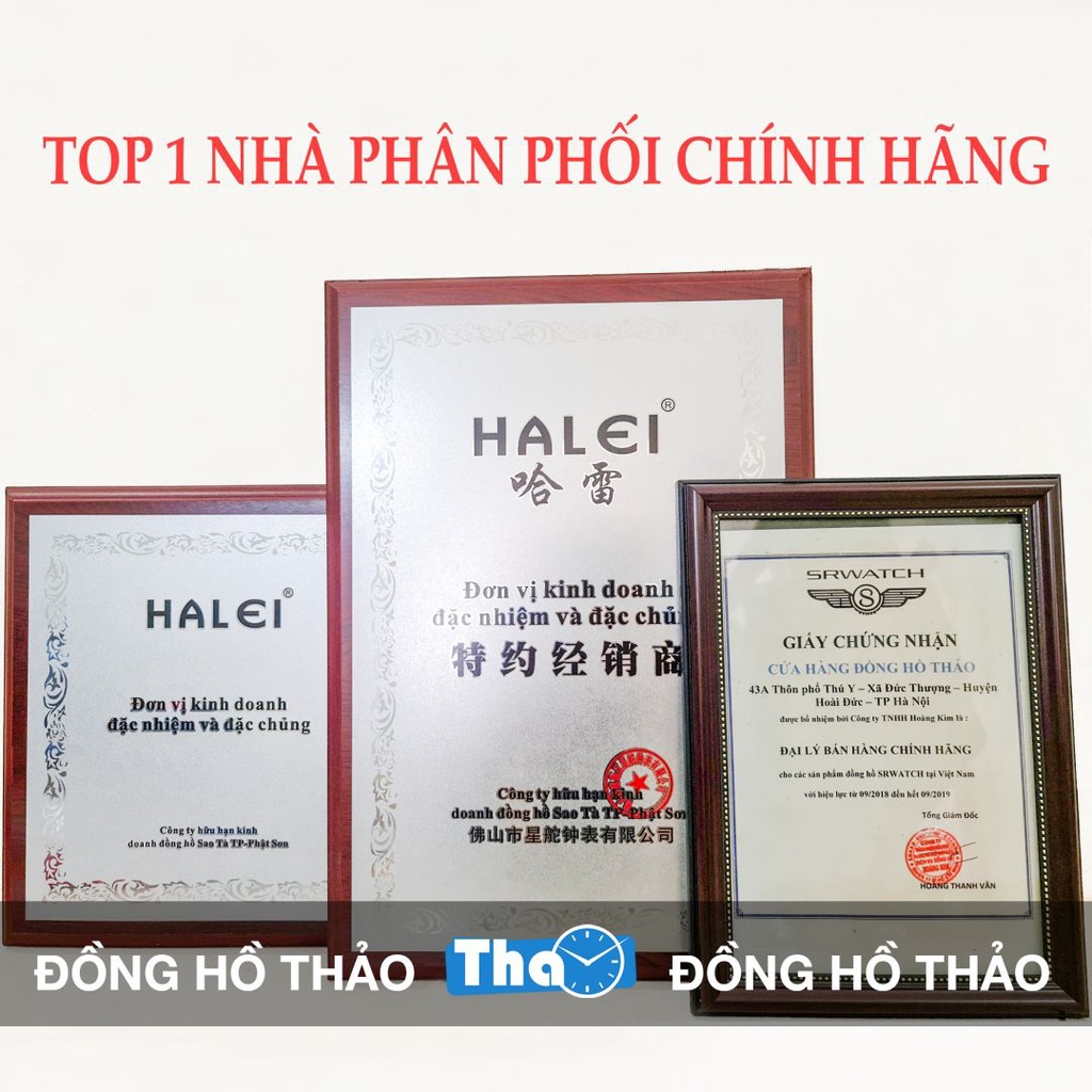 Đồng Hồ Nữ Halei Kim Loại Đẹp Sang Bền Đeo Tay Chính Hãng Đồng hồ Thảo