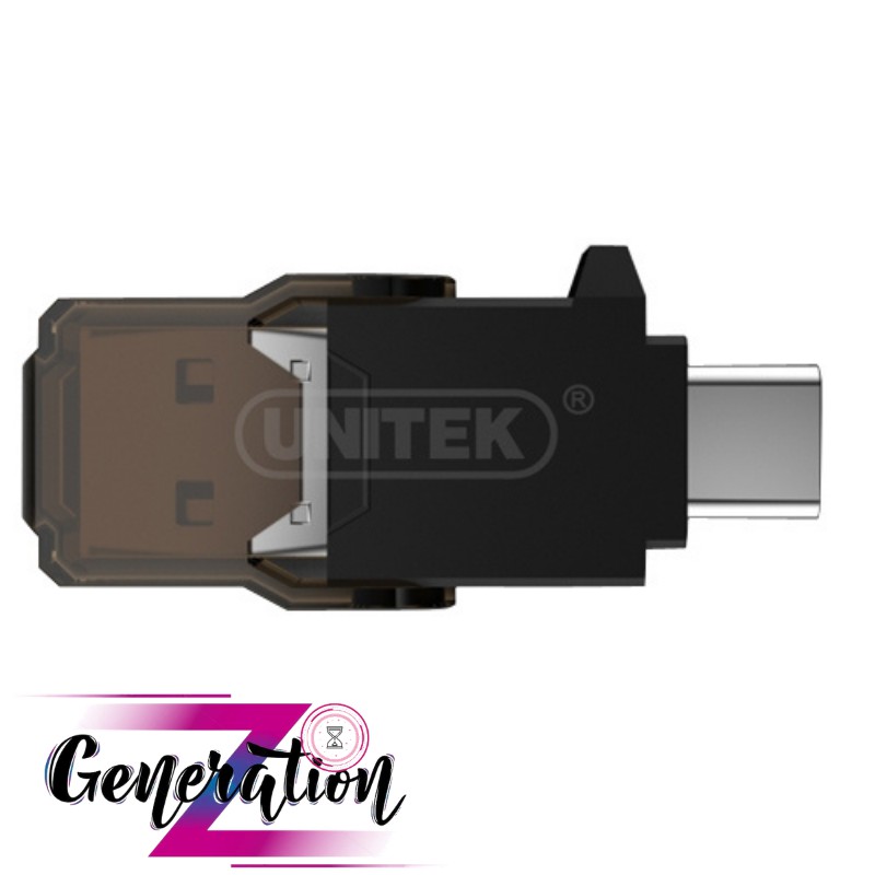 ĐẦU ĐỌC THẺ CHUẨN TYPE-C/USB 3.0 UNITEK Y-9320 - CARD READER TYPE-C/USB 3.0 UNITEK Y-9320