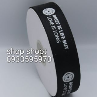 RUY BĂNG LỤA 3 PHÂN CHỮ  love is long