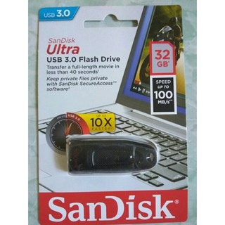 Usb 32gb sandisk cz48 ultra usb 3.0 - hãng phân phối chính thức