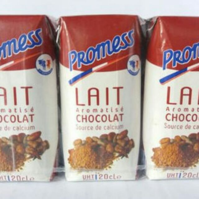 Sữa tươi Promess vị socola (Pháp)