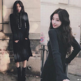 (Order) VÁY LEN DẬP LY JENNIE BLACKPINK
