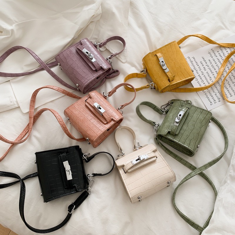 Túi Xách Tay Túi Đeo Chéo Da Mềm Mini Size 13cm - TX04 [FOLLOW NHẬN 20K]