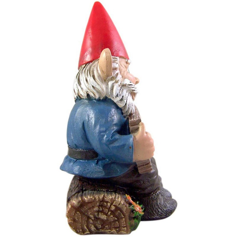 Mô Hình Cặp Đôi Gnome Nghệ Thuật Bằng Nhựa Resin Trang Trí Bàn Làm Việc