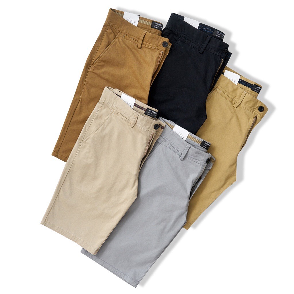 Quần Short Nam, quần lửng kaki nam chát co giãn nhẹ mèm mịn thoải mái Mùa Hè Phong Cách Mới