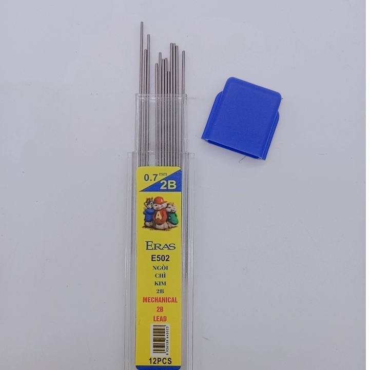 Ngoi bút chì kim 0.5mm, ruột chì Eras E502 2b