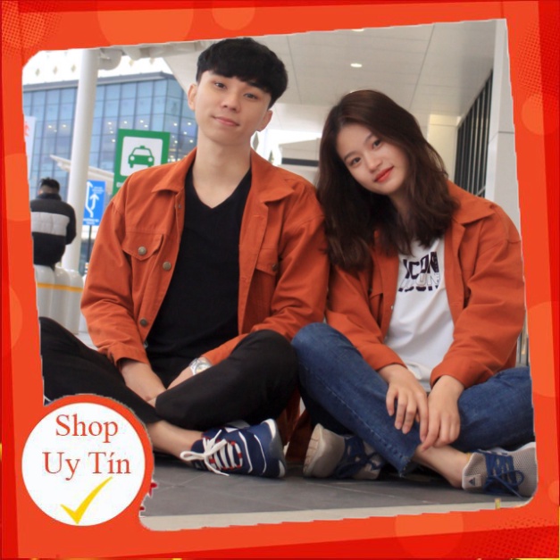 Áo Khoác Đôi Kaki Trơn Unisex Cho Cả Nam Và Nữ Vải Kaki Đẹp Và Thoáng Mát