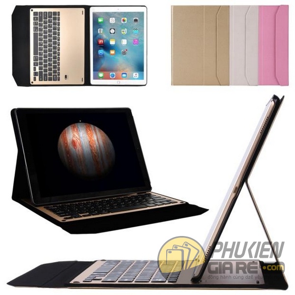 Bao da kèm bàn phím Bluetooth iPad Air, iPad Air 2/ Ipad 5/6/7. 9.7 Smart Keyboard