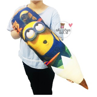 GỐI ÔM 3D MINION DỄ THƯƠNG MỀM MỊN AN TOÀN CHO BÉ