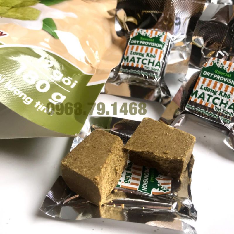 LƯƠNG KHÔ MATCHA TRÀ XANH - Dành cho người ăn chay