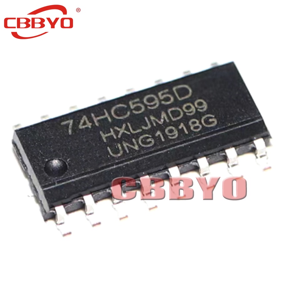 10 CHIẾC SN74HC595D 74HC595D SOP-16 74HC595 Thương Hiệu Mới