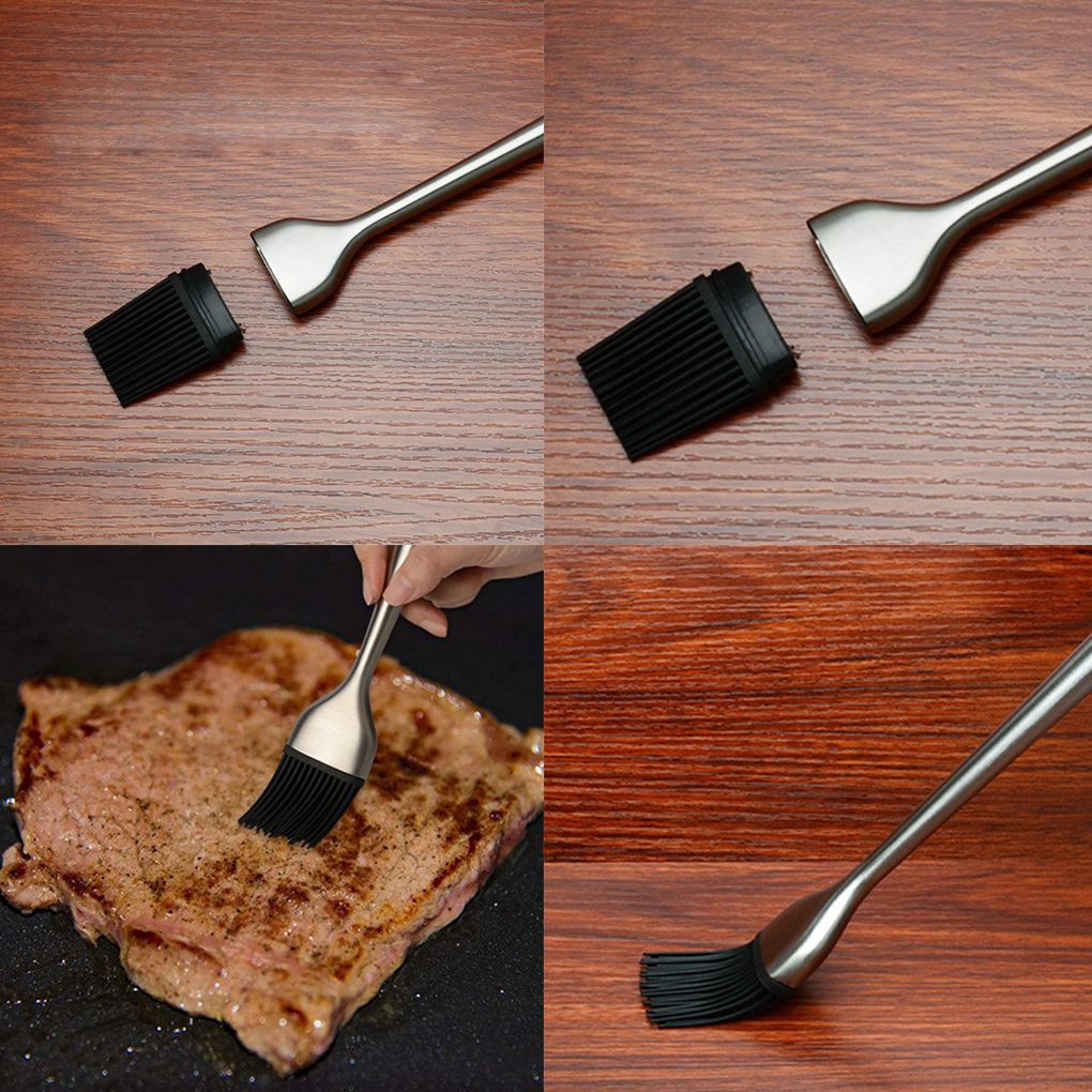Chổi Quét Dầu Nướng Bbq Bằng Thép Không Gỉ