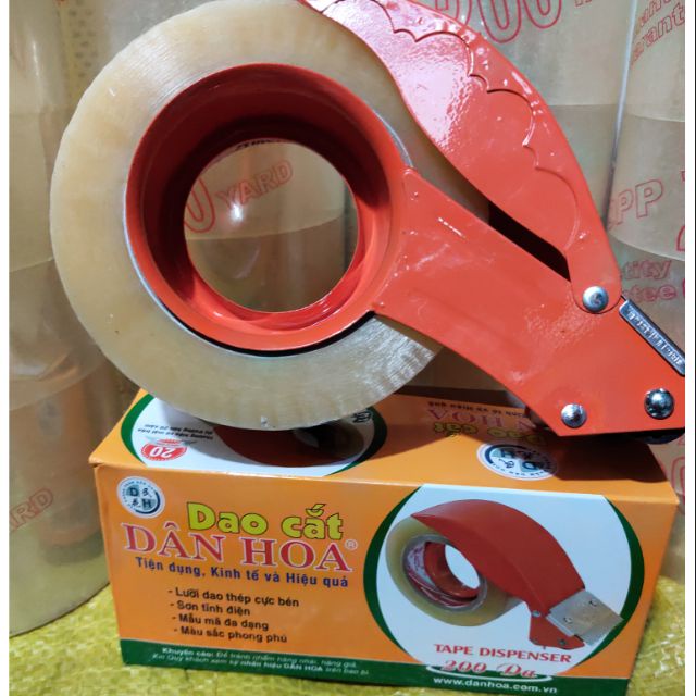 Dao Cắt Băng Keo Loại Lớn Dành Cho Băng Keo Cuộn 1kg, 200y, 300y