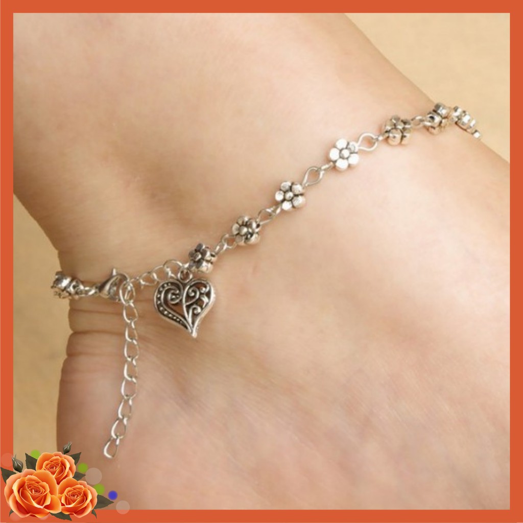 Lắc Chân Bạc S925 HA2 cá tính tôn lên sự sang chảnh