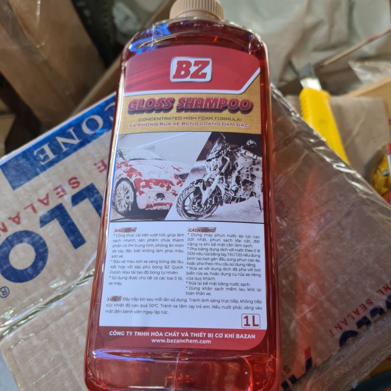 Nước rửa xe BZ 1l [hàng chính hãng]