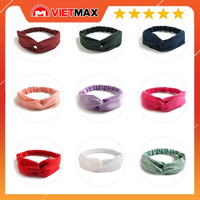 Băng Đô Hàn Quốc Thắt Chéo Nơ Dễ Thương, Nhẹ Nhàng Cho Bạn Nữ
