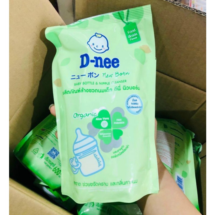 Nước rửa bình sữa Dnee túi 600ml 060194