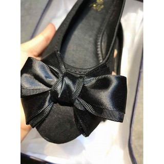 Giày bệt nơ to