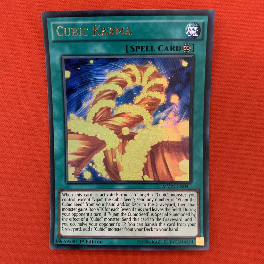 [JP][Thẻ Bài Yugioh Chính Hãng] Cubic Karma