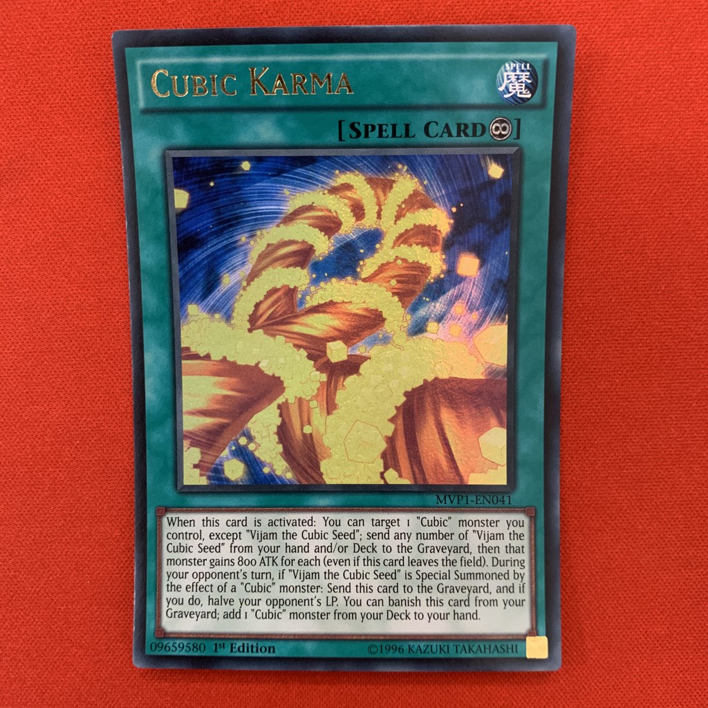 [JP][Thẻ Bài Yugioh Chính Hãng] Cubic Karma