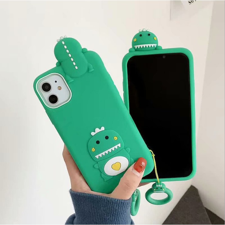 Ốp iphone - Ốp lưng Silicon Khủng Long 6/6s/6plus/6s plus/7/8/7plus/8plus/x/xs/xs max/11/11pro max-Jerry Case