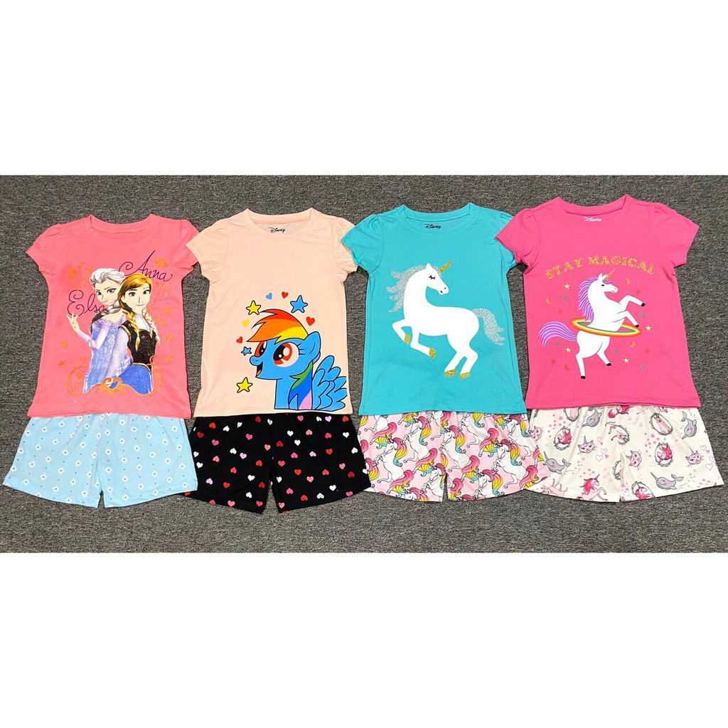 BỘ BÉ GÁI TAY NGẮN