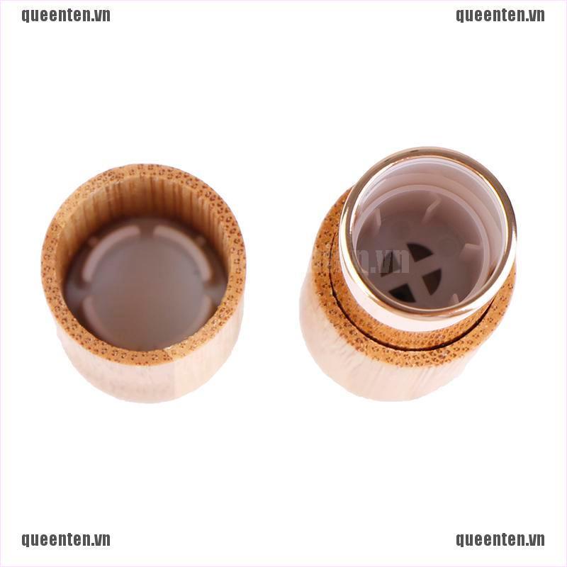 4G Bamboo Lipstick Tube Top Grade Lip Balm Sub Package DIY Empty Lip Container QUVN