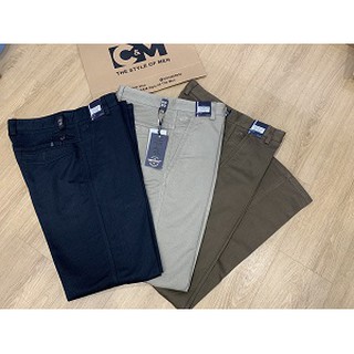 Quần kaki Việt Pháp cao cấp không ly mẫu mới 9714 (Đen/be/nâu)