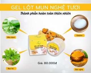 GEL LỘT MỤN NGHỆ TƯƠI