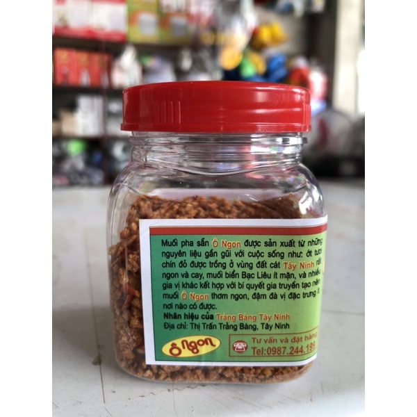 muối tây ninh đặc biệt hũ 100g