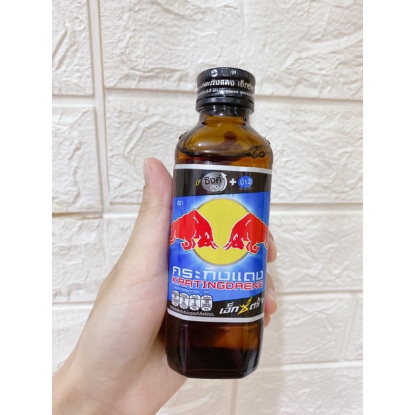 Bò húc Thái lan nắp đen 145ml