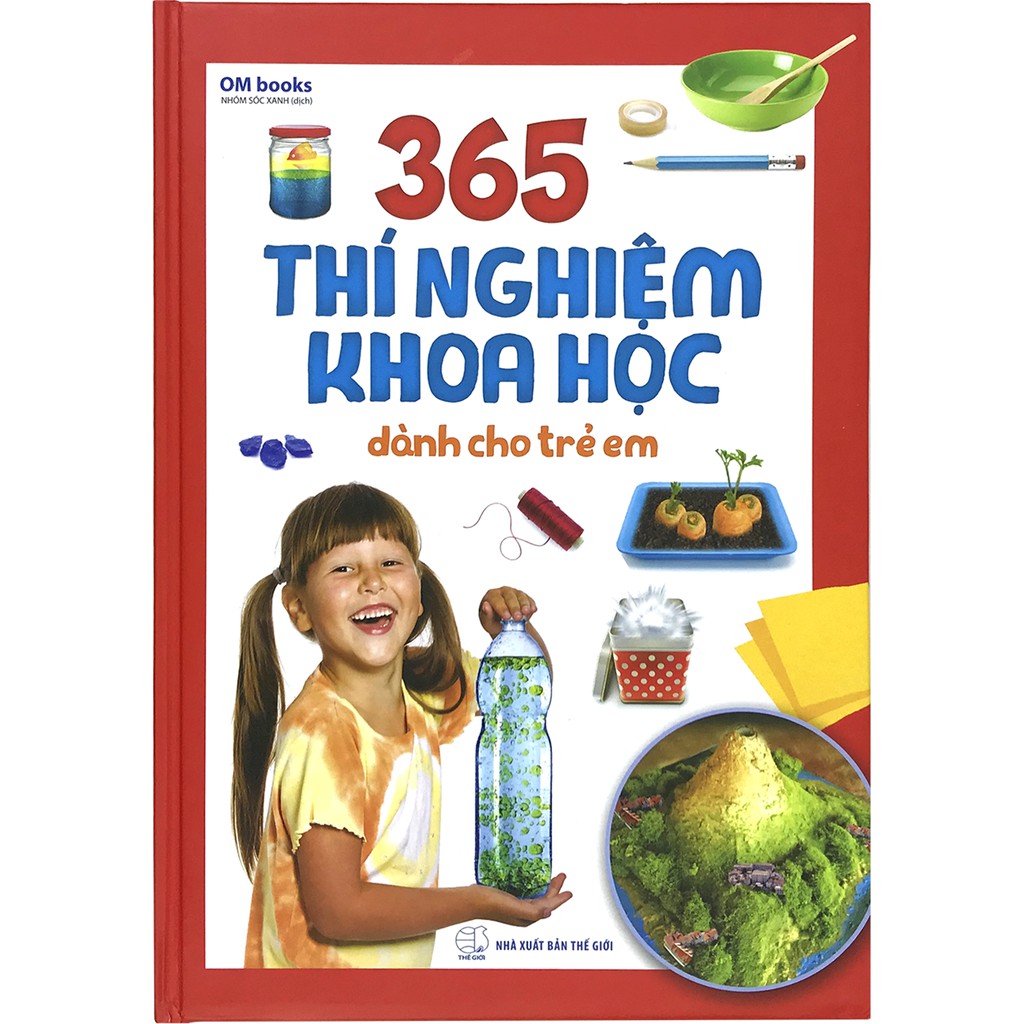 Sách - 365 thí nghiệm khoa học dành cho trẻ em