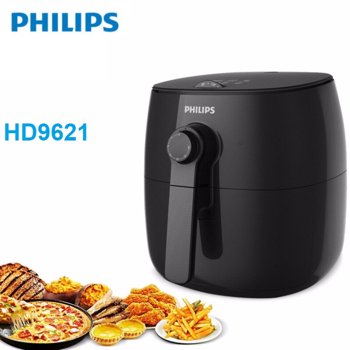 Nồi chiên không dầu Philips HD9621/91 - Dung tích 3L - Nhiệt độ: 80-250 độ C - Công suất 1300W