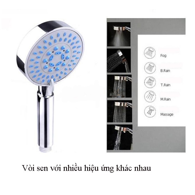 Bộ sen vòi tắm nóng lạnh chất liệu kẽm ( cam kết bảo hành 2 năm)