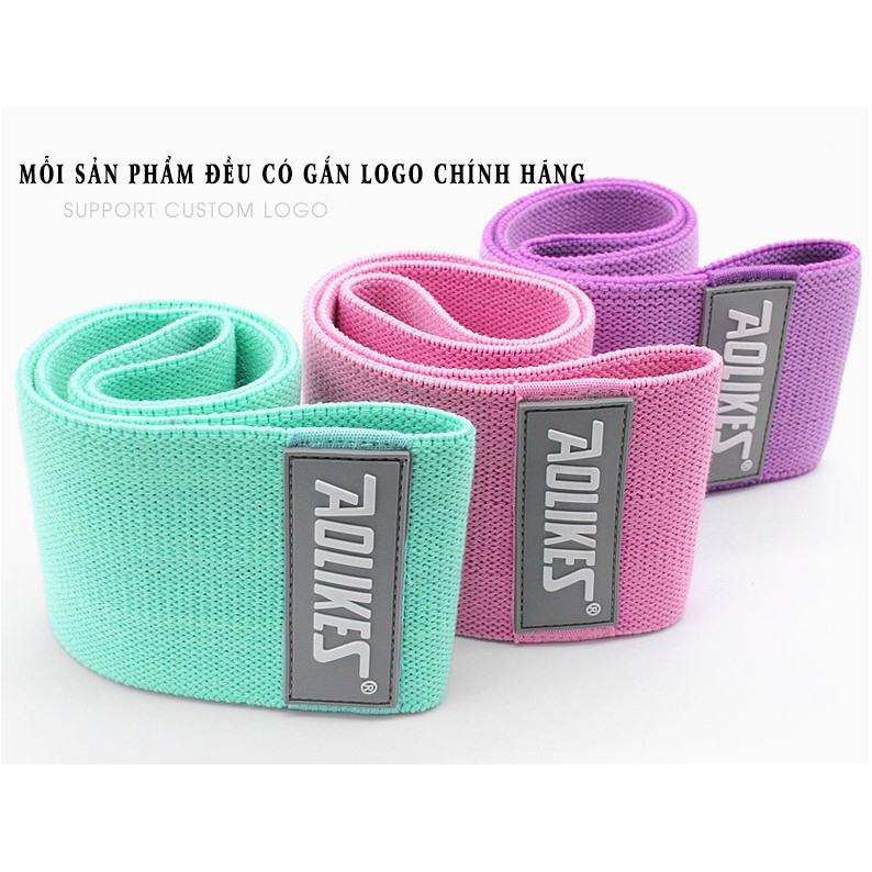 Dây Miniband Tập Mông Đùi Tập Tay Chân Đa Năng Tại Nhà Chính Hãng Aolikes Phiên Bản 2023