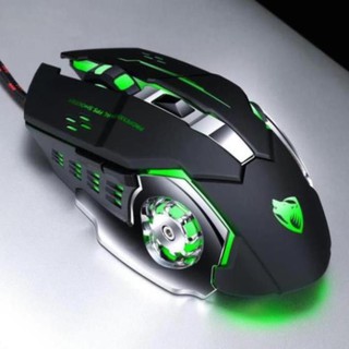Chuột dây chơi game MOUSE T-WOLF V6 LED